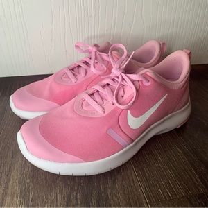 COPY - Nike Flex Experience RN 8 Big Kids' Running Shoe Pink/White 5Y (AQ2248 6…